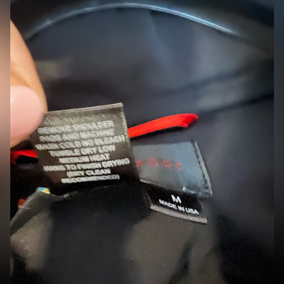 Gorgeous Nina Mclemore 3xDry Rain Travel Jacket with zipper pockets Black size M - Picture 9 of 11